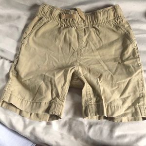 Boys stretch khaki shorts